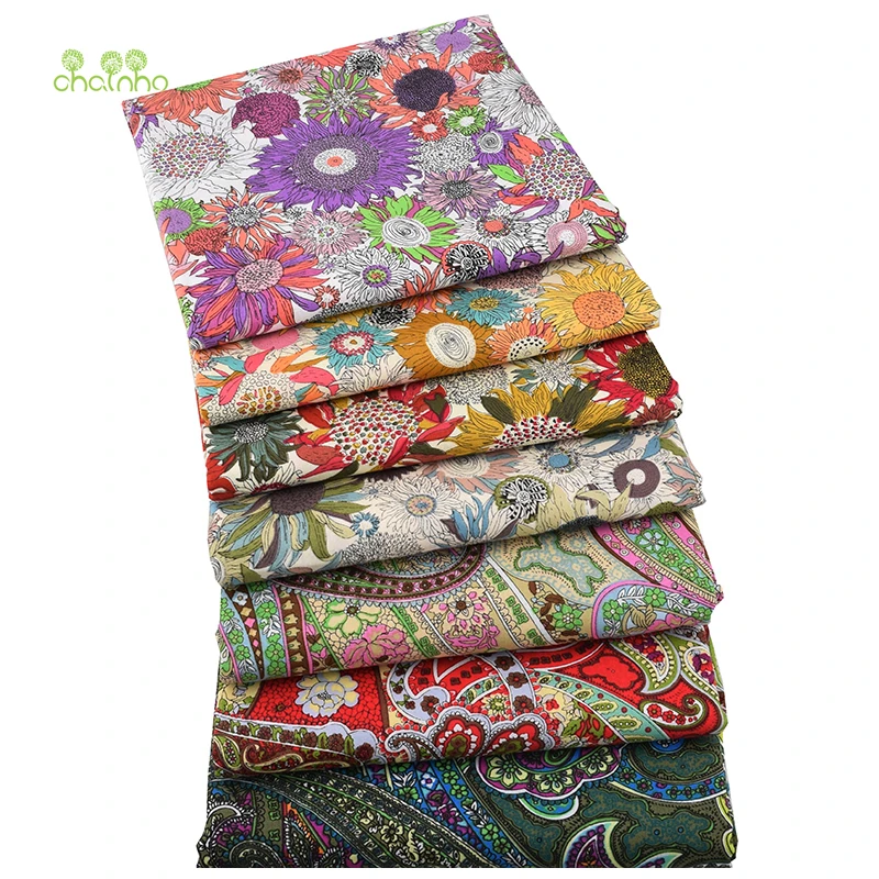 Chainho,Floral Series Printed Plain Cotton Fabric,DIY Quilting&Sewing Poplin Material For Baby&Children's Dress,Shirt,Skirt
Chainho,Floral Series Printed Plain Cotton Fabric,DIY Quilting&Sewing Poplin Material For Baby&Children's Dress,Shirt,Skirt