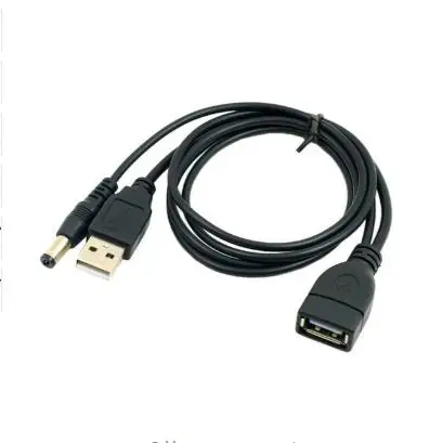 Кабель-Удлинитель USB 2,0 типа А «Папа-мама» с дополнительным разъемом питания постоянного тока 5,5*2,1 мм
Кабель-Удлинитель USB 2,0 типа А «Папа-мама» с дополнительным разъемом питания постоянного тока 5,5*2,1 мм