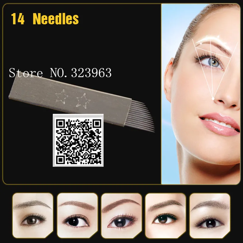 free shipping needle blade permanent makeup blades needles for manual pen 14 pins microblading circular arc needle blade
free shipping needle blade permanent makeup blades needles for manual pen 14 pins microblading circular arc needle blade