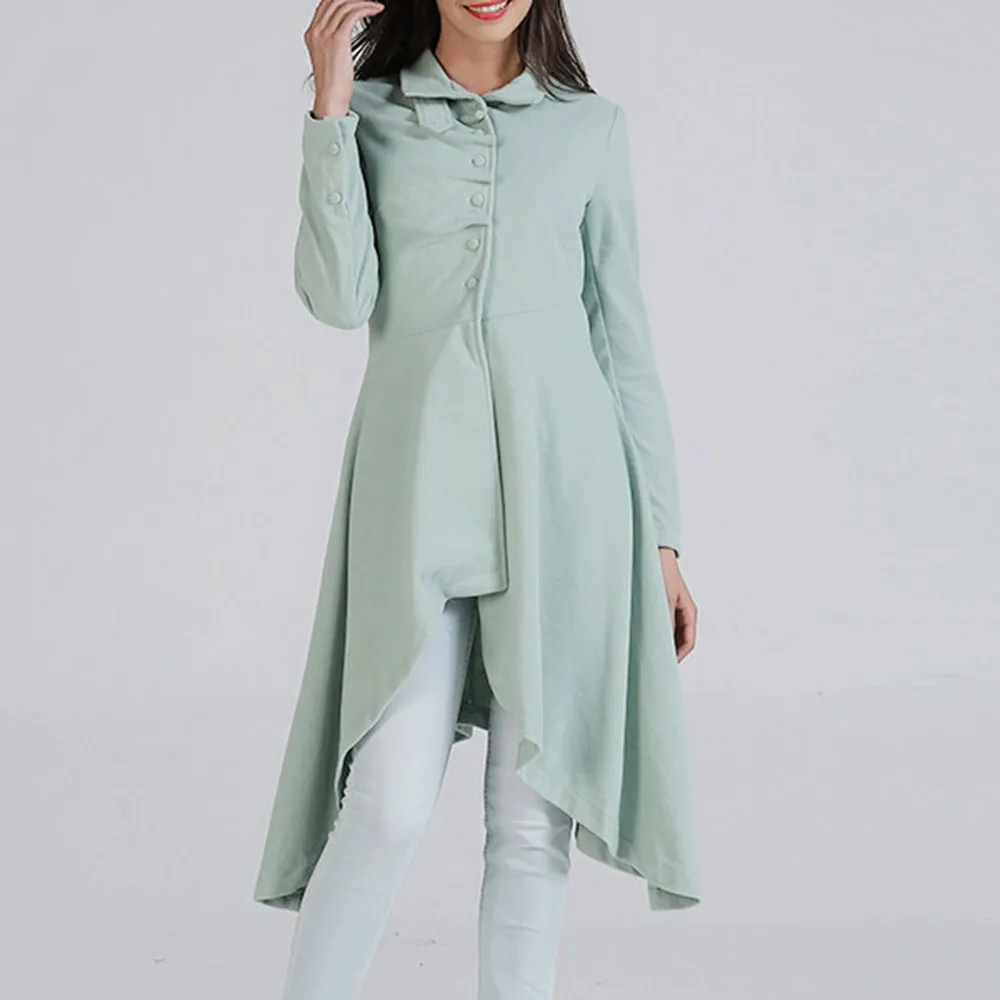 Nice Winter New Elegant Nice Korean Style Office Lady Women Overcoats Slim Lapel Plain Girls Autumn School Female Coats
Nice Winter New Elegant Nice Korean Style Office Lady Women Overcoats Slim Lapel Plain Girls Autumn School Female Coats