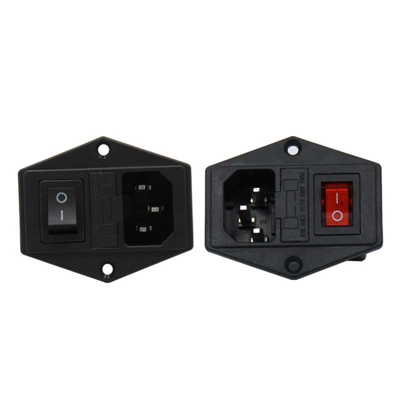 10A 250V Power Switch AC Part For Makerbot For Ultimaker 3 in 1 Fuse Supply Socket Outlet Red Black Triple 3D Printers Parts
10A 250V Power Switch AC Part For Makerbot For Ultimaker 3 in 1 Fuse Supply Socket Outlet Red Black Triple 3D Printers Parts