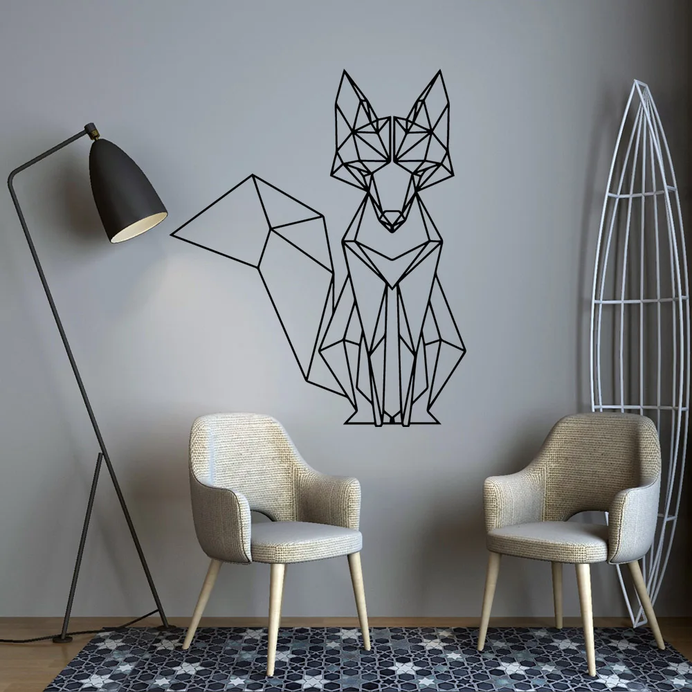 Nordic Geometric Fox Vinyl Wall Stickers Decals For Kids Rooms Home bedroom Decor living Room Decoration Mural wallstickers
Nordic Geometric Fox Vinyl Wall Stickers Decals For Kids Rooms Home bedroom Decor living Room Decoration Mural wallstickers