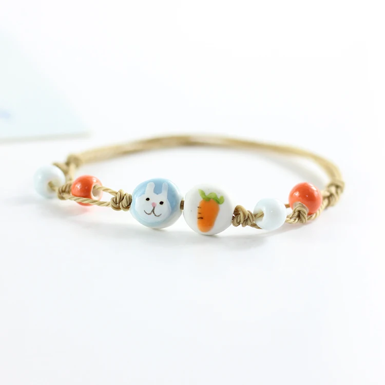 Women Ceramic bracelet student simple bracelets cartoon couple fashion jewelry bracelets & bangles for women #1356
Women Ceramic bracelet student simple bracelets cartoon couple fashion jewelry bracelets & bangles for women #1356