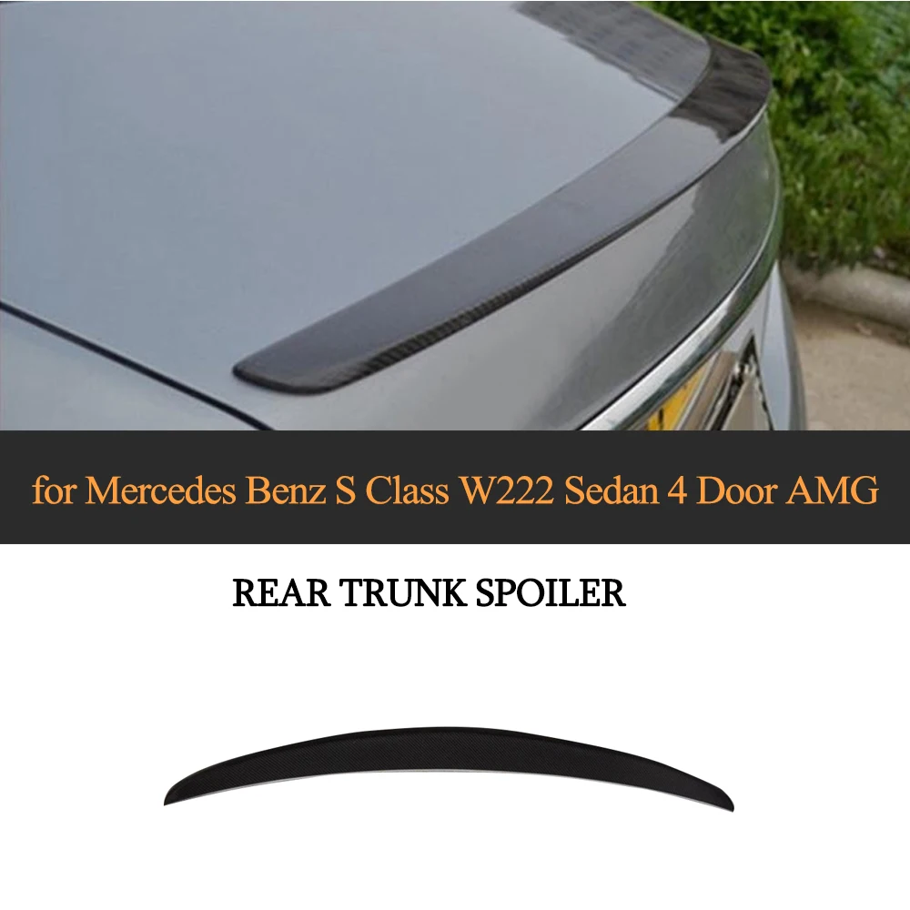 Carbon Fiber Rear Trunk Spoiler Wing Boot Lip Fit for Mercedes-Benz W222 S400 S500 S600 S63 S65 AMG 2014 - 2017
Carbon Fiber Rear Trunk Spoiler Wing Boot Lip Fit for Mercedes-Benz W222 S400 S500 S600 S63 S65 AMG 2014 - 2017