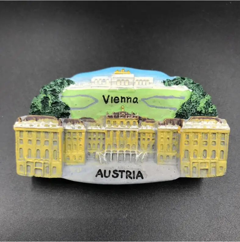 souvenir fridge magnets austria vienna magnet 3D resin hand-painted magnets for refrigerators for scenic fridge city magnets
souvenir fridge magnets austria vienna magnet 3D resin hand-painted magnets for refrigerators for scenic fridge city magnets