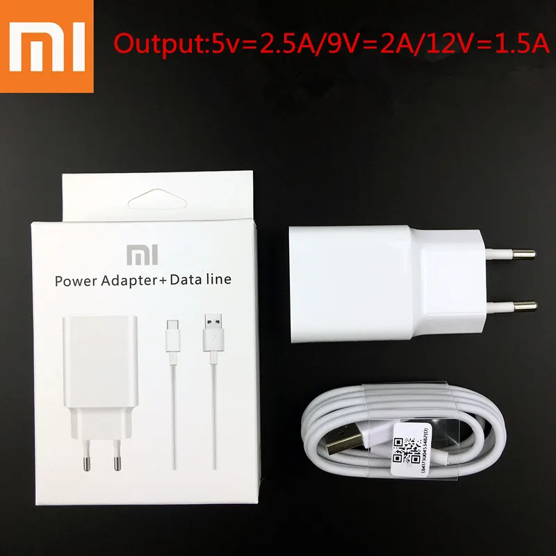 Фото XIAOMI Mi 6 12v 1.5A QC3.0 18W Usb быстрое зарядное устройство адаптер для быстрой зарядки