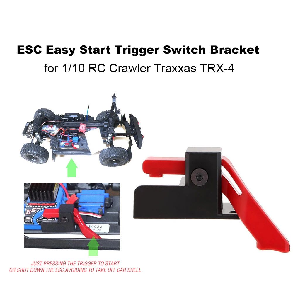 TRX4 ESC простой пусковой выключатель питания 1/10 RC Crawler Traxxas defender триггер