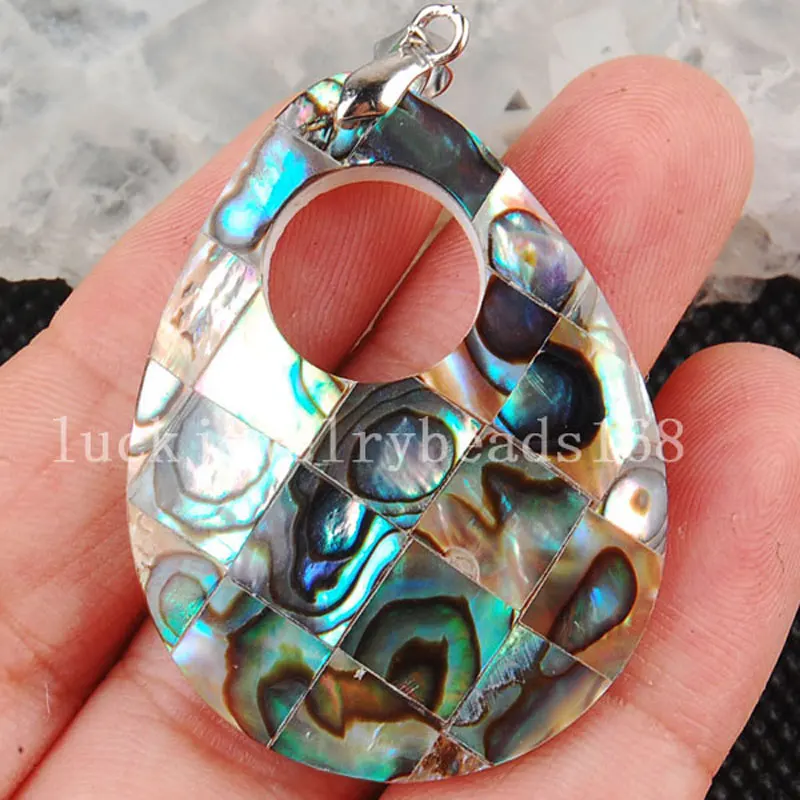 Free Shipping Women Fashion Jewelry 30x40mm New Zealand Blue Abalone Shell Drop Pendant Bead 1Pcs C3070
Free Shipping Women Fashion Jewelry 30x40mm New Zealand Blue Abalone Shell Drop Pendant Bead 1Pcs C3070
