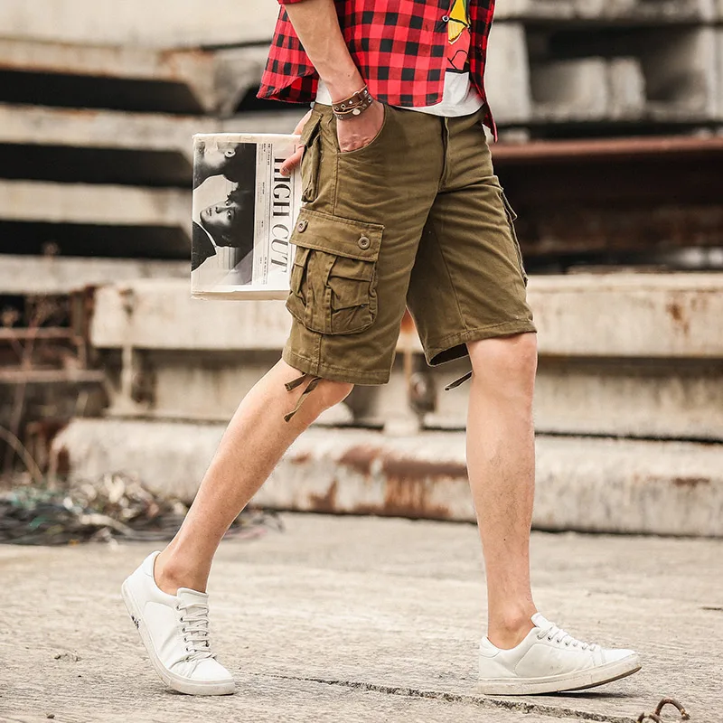 2019 Summer Cargo Shorts Men Fashion Casual Shorts Men Streetwear Military Cotton Short Pants Men Pantalon Court Homme
2019 Summer Cargo Shorts Men Fashion Casual Shorts Men Streetwear Military Cotton Short Pants Men Pantalon Court Homme