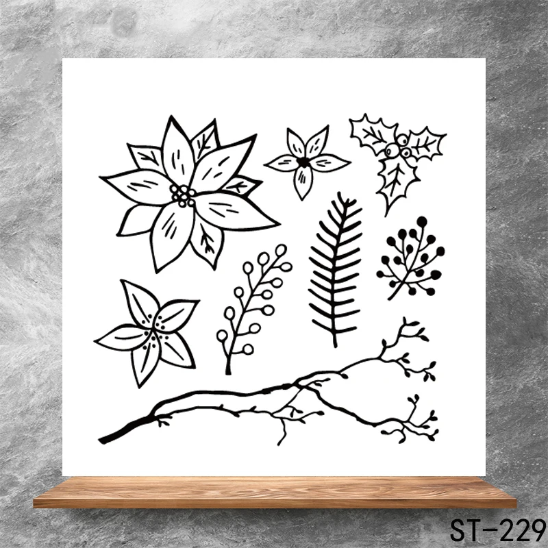 Beautiful flowers Transparent Clear Stamps DIY Scrapbooking Album Card Making DIY Decoration Making Embossing Stencil
Beautiful flowers Transparent Clear Stamps DIY Scrapbooking Album Card Making DIY Decoration Making Embossing Stencil