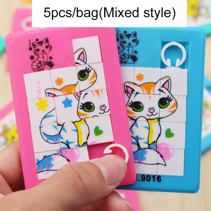5pcs/set Children 9 Grid Puzzle Toy Kids 3D Moving Puzzle Education Toys Intellectual Jigsaw Board Animal Puzzle Toys
5pcs/set Children 9 Grid Puzzle Toy Kids 3D Moving Puzzle Education Toys Intellectual Jigsaw Board Animal Puzzle Toys