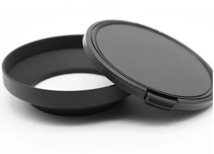 Camera Wide Angle screw in mount Metal Lens Hood Trumpet + Lens cap 49 52 55 58 62 67 mm
Camera Wide Angle screw in mount Metal Lens Hood Trumpet + Lens cap 49 52 55 58 62 67 mm