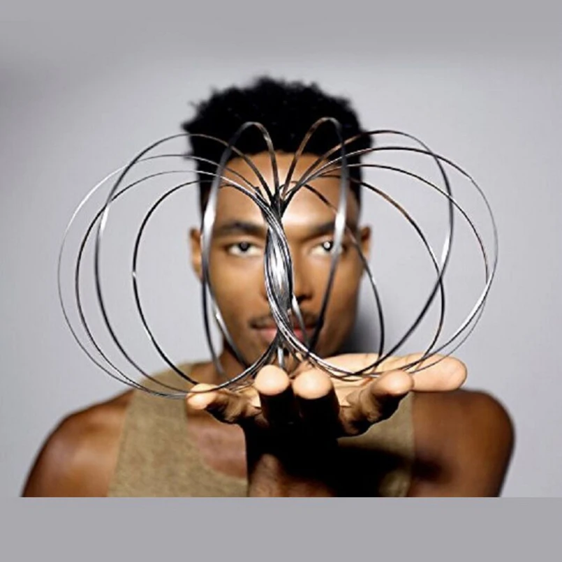 Toroflux Amazing Flow Toy Flow Ring Kinetic Spring Toys FlowRing Kinetic Spring Toy 3D Sculpture Ring Amazing Flow Ring Toy Gift
Toroflux Amazing Flow Toy Flow Ring Kinetic Spring Toys FlowRing Kinetic Spring Toy 3D Sculpture Ring Amazing Flow Ring Toy Gift