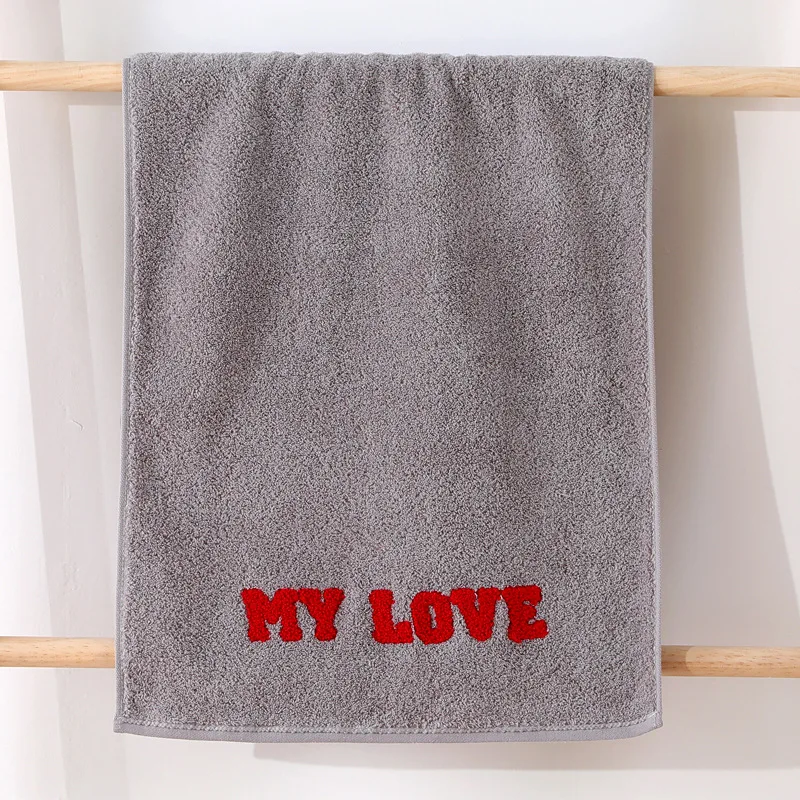 FOURETAW 1 Piece Chic The MY LOVE Embroidery 100% Cotton Face Towel Bath Towel Soft Cotton Beauty Towel Bathroom Products
FOURETAW 1 Piece Chic The MY LOVE Embroidery 100% Cotton Face Towel Bath Towel Soft Cotton Beauty Towel Bathroom Products