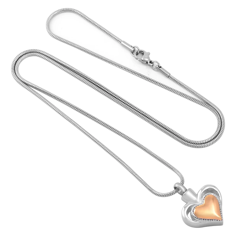 IJD9616 Heart plating for Ashes Urn Stainless Steel Cremation Keepsake Pendant Necklace For Human Jewelry
IJD9616 Heart plating for Ashes Urn Stainless Steel Cremation Keepsake Pendant Necklace For Human Jewelry
