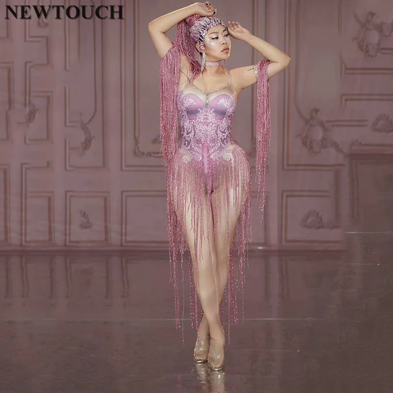 Sparkly Red 3D Printing Fringes Jumpsuit Singer Performance Tassels Bodysuit Party Celebrate Glisten Rhinestones Sexy Costume 
Sparkly Red 3D Printing Fringes Jumpsuit Singer Performance Tassels Bodysuit Party Celebrate Glisten Rhinestones Sexy Costume