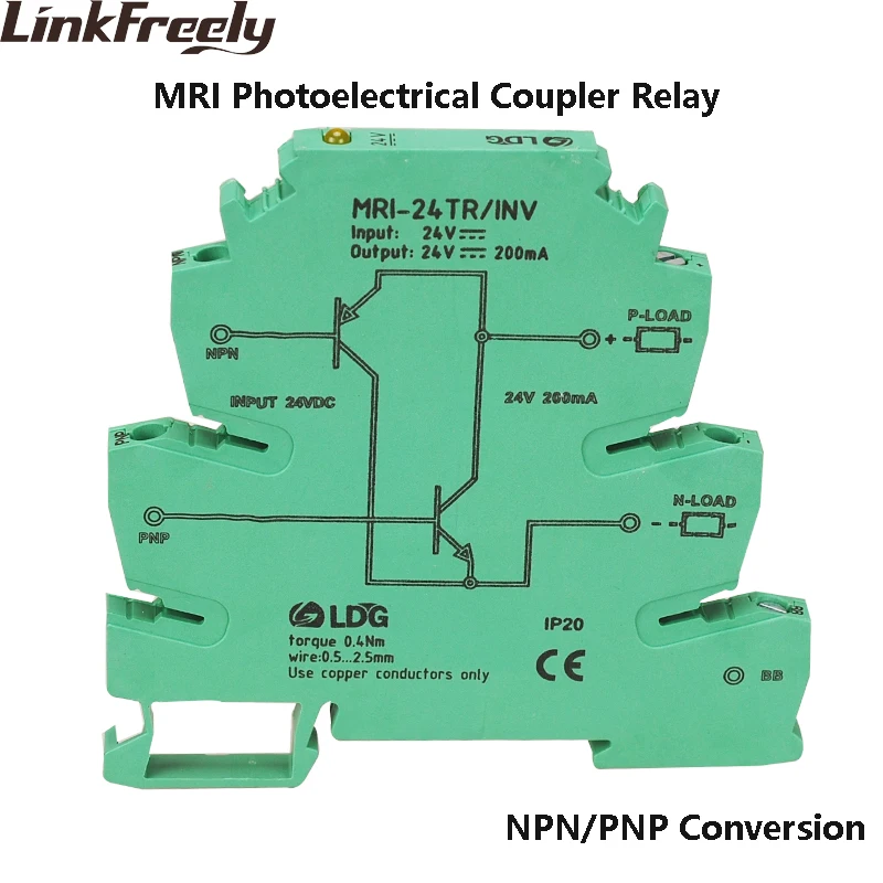 MRI-24TR/INV NPN PNP Signal Inversion Opticalcoupler Interface Relay Module LED Indicator PLC Optocoupler Isolation Relay
MRI-24TR/INV NPN PNP Signal Inversion Opticalcoupler Interface Relay Module LED Indicator PLC Optocoupler Isolation Relay