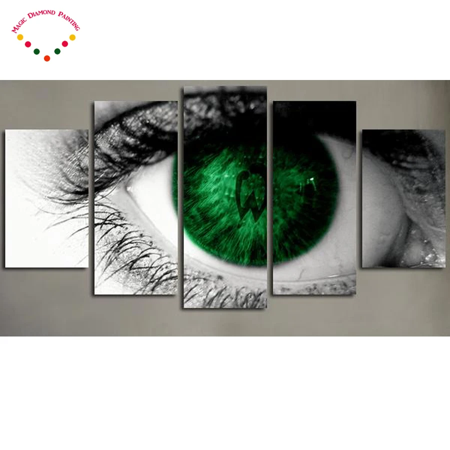 DIY 5pcs diamond drawing diamond painting beautiful eyes cross stitch crystal full diamond embroidery plastic crafts
DIY 5pcs diamond drawing diamond painting beautiful eyes cross stitch crystal full diamond embroidery plastic crafts