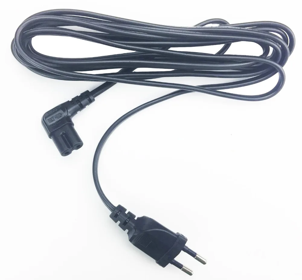 Angled European Power Cord 5M 3M EU AC power cable with angled figure 8 C7 plug for apple TV PS4 HDTV printers
Angled European Power Cord 5M 3M EU AC power cable with angled figure 8 C7 plug for apple TV PS4 HDTV printers