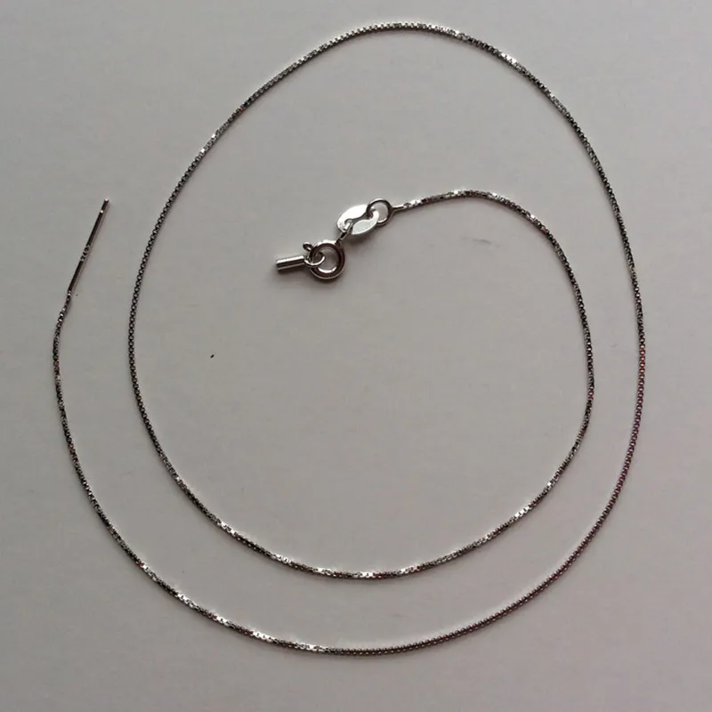 Цепочка из серебра 925 пробы 10 шт./лот|chain necklace|box chainnecklace necklace |