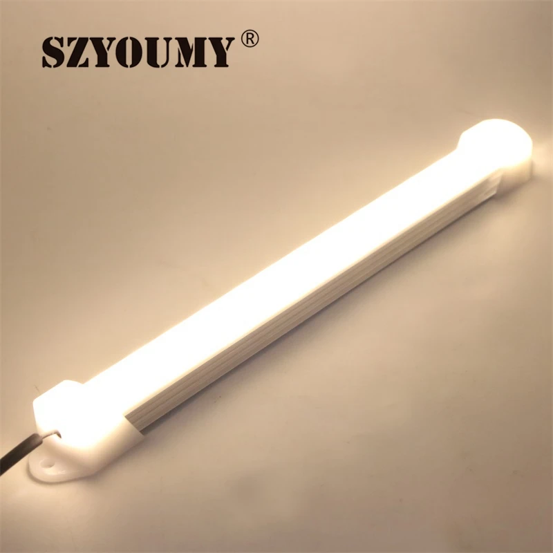 SZYOUMY 20cm DC 12V 15 SMD 7020 LED Strip Light Rigid LED Bar Light with U Aluminum Profile + PC cover + DC Connector
SZYOUMY 20cm DC 12V 15 SMD 7020 LED Strip Light Rigid LED Bar Light with U Aluminum Profile + PC cover + DC Connector