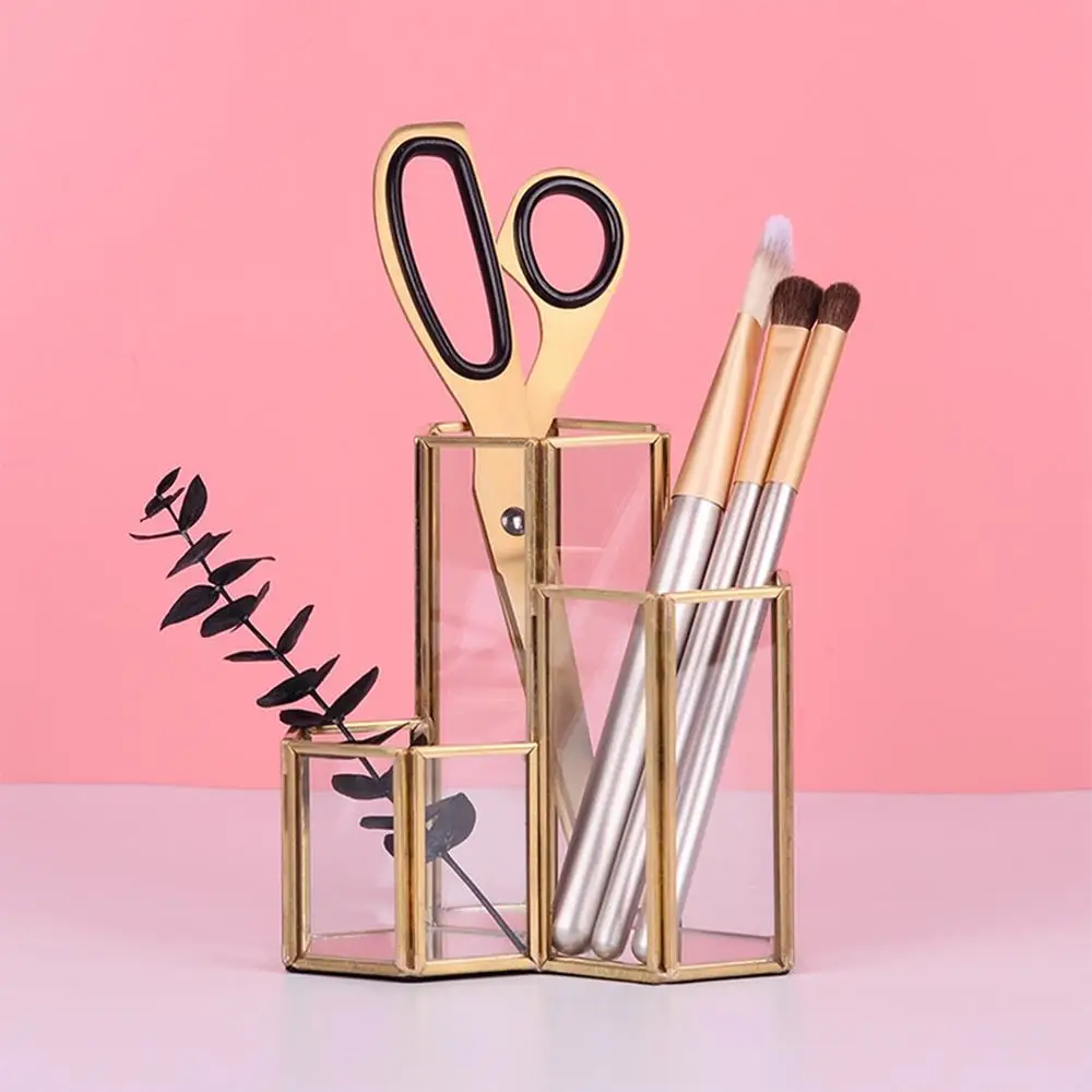 Hollow Three Hexagons Pen Holder Makeup Brushes Vase Storage Box With Nordic Style Home Office Desk Container Tool
Hollow Three Hexagons Pen Holder Makeup Brushes Vase Storage Box With Nordic Style Home Office Desk Container Tool