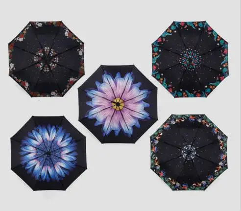 50+ Anti-uv Sun Protection Umbrella Blue Sky 3 Folding Parasols 3D Flowers Blossom Sunny and Rainy Umbrellas rain gear gift
50+ Anti-uv Sun Protection Umbrella Blue Sky 3 Folding Parasols 3D Flowers Blossom Sunny and Rainy Umbrellas rain gear gift