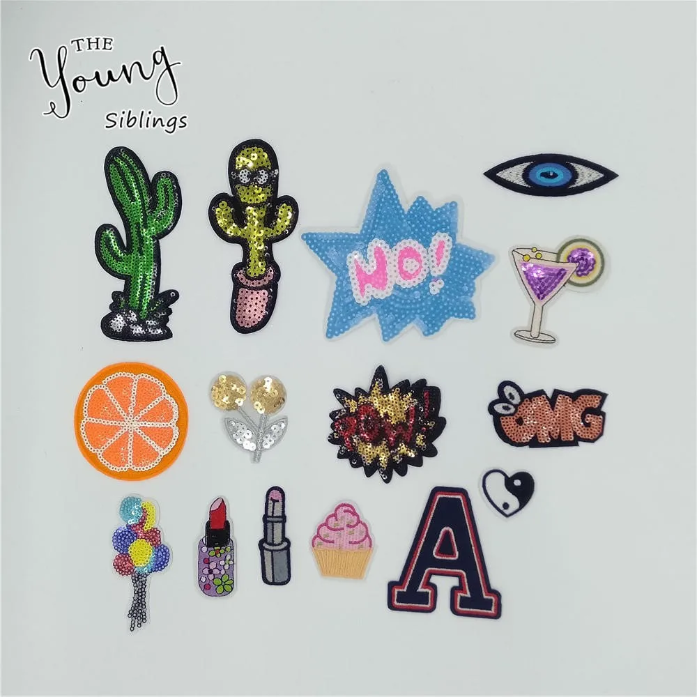 Fashion Pattern Hot melt Adhesive Applique Embroidery Patches Stripes DIY Decoration Badges Accessory patch 1pcs sell C885-
Fashion Pattern Hot melt Adhesive Applique Embroidery Patches Stripes DIY Decoration Badges Accessory patch 1pcs sell C885-