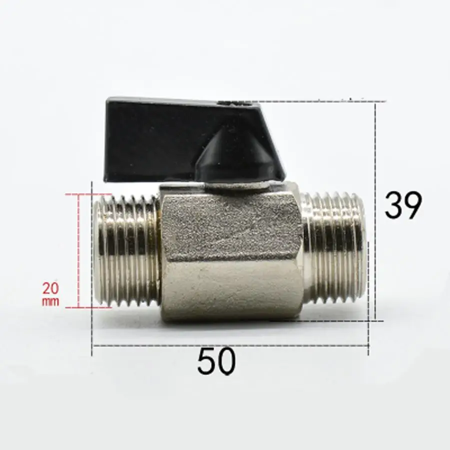 Шаровой кран DN15 G 1/2 "BSP папа, латунный, размер отверстия 9 мм, для воды, газа и масла, с синей ручкой
Шаровой кран DN15 G 1/2 "BSP папа, латунный, размер отверстия 9 мм, для воды, газа и масла, с синей ручкой