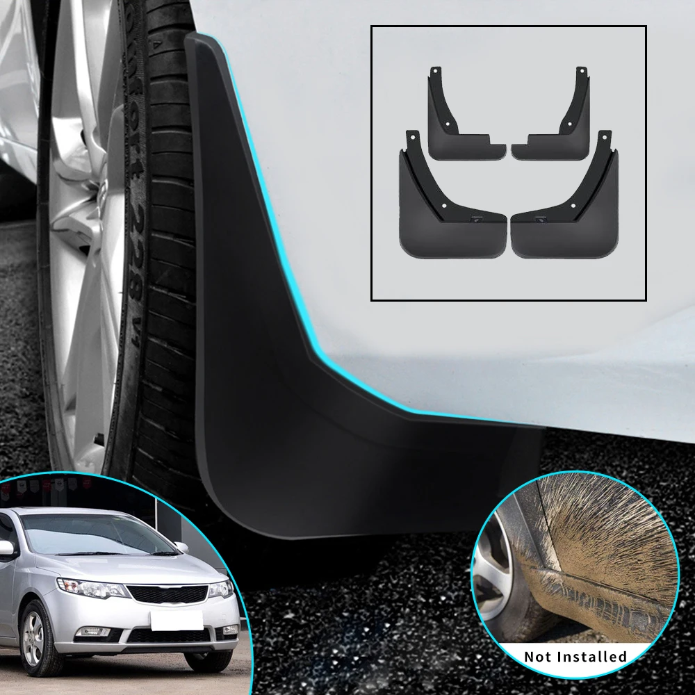 4pcs Car Mud Flaps Front Rear Fender Flares Splash Guards For Kia Forte/Cerato 2009 2010 2011 2012 2013 Mudflaps Mudguards
4pcs Car Mud Flaps Front Rear Fender Flares Splash Guards For Kia Forte/Cerato 2009 2010 2011 2012 2013 Mudflaps Mudguards