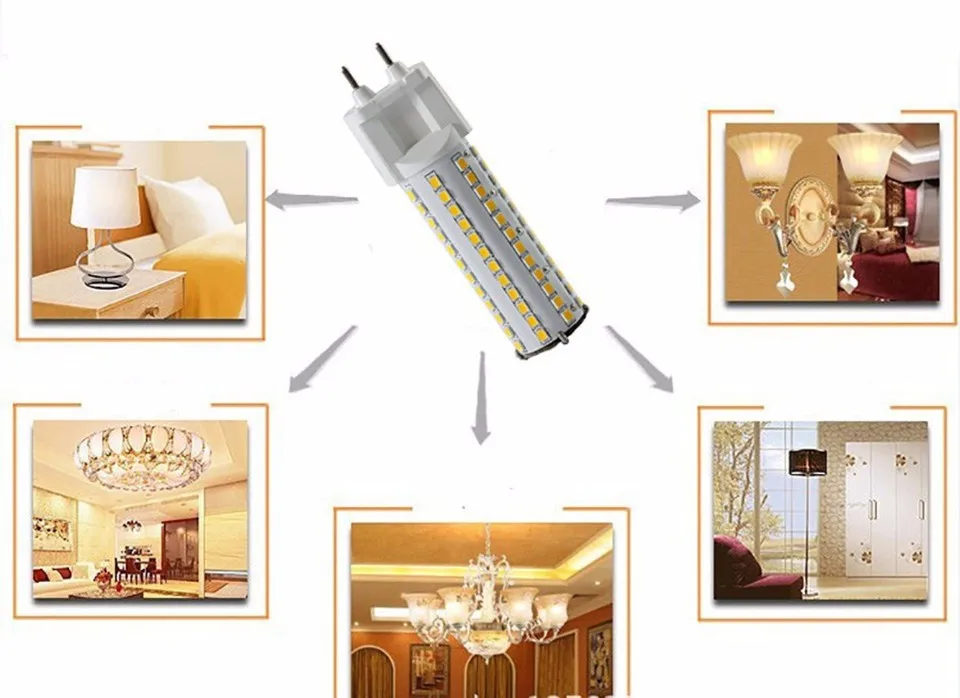 10pcs/lot 15W G12 led corn bulb 1550LM G12 led lamp replace 50W G12 Metal halide light AC85-265V
10pcs/lot 15W G12 led corn bulb 1550LM G12 led lamp replace 50W G12 Metal halide light AC85-265V
