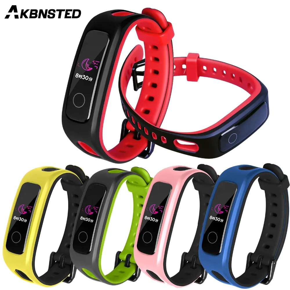 Silicone Watch Band For Huawei 4e 3e strap smartwatch Double color Wrist strap For Honor 4 Running wristband bracelet correa
Silicone Watch Band For Huawei 4e 3e strap smartwatch Double color Wrist strap For Honor 4 Running wristband bracelet correa