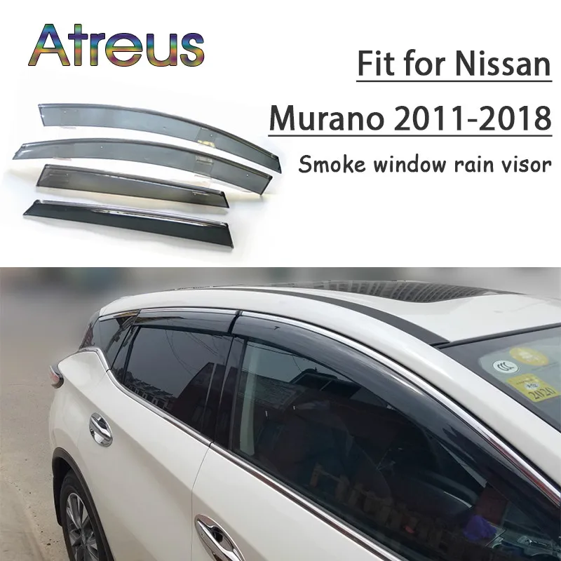 Atreus 1set ABS For 2018-2011 Nissan Murano Accessories Car Vent Sun Deflectors Guard Smoke Window Rain Visor
Atreus 1set ABS For 2018-2011 Nissan Murano Accessories Car Vent Sun Deflectors Guard Smoke Window Rain Visor