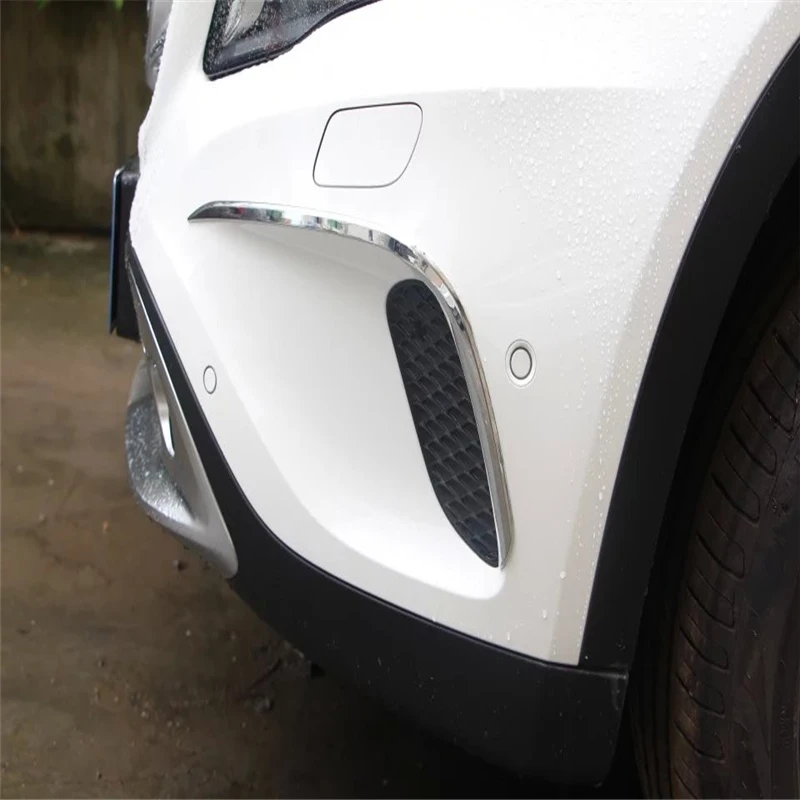 WELKINRY car auto cover for Mercedes-Benz GLA X156 2014 2015 2016 ABS chrome front head fog lamp light eyelid eyebrow trim
WELKINRY car auto cover for Mercedes-Benz GLA X156 2014 2015 2016 ABS chrome front head fog lamp light eyelid eyebrow trim