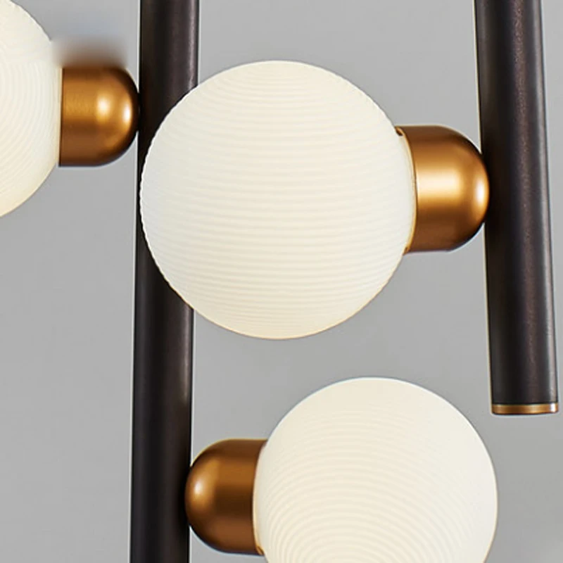 Postmodern minimalist restaurant pendant lamp creative magic bean glass ball lampshade E14 home lighting molecular lamp
Postmodern minimalist restaurant pendant lamp creative magic bean glass ball lampshade E14 home lighting molecular lamp