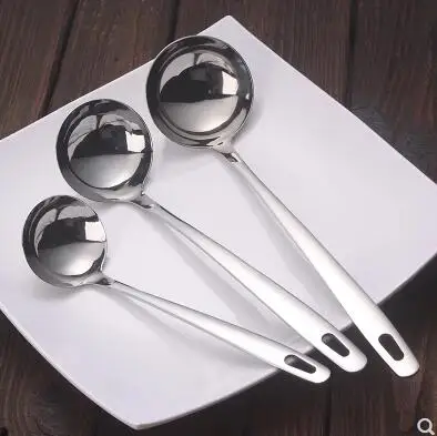 Ложка для супа с длинной ручкой из нержавеющей стали, домашняя большая ложка для каши, обеденный дуршлаг
Ложка для супа с длинной ручкой из нержавеющей стали, домашняя большая ложка для каши, обеденный дуршлаг