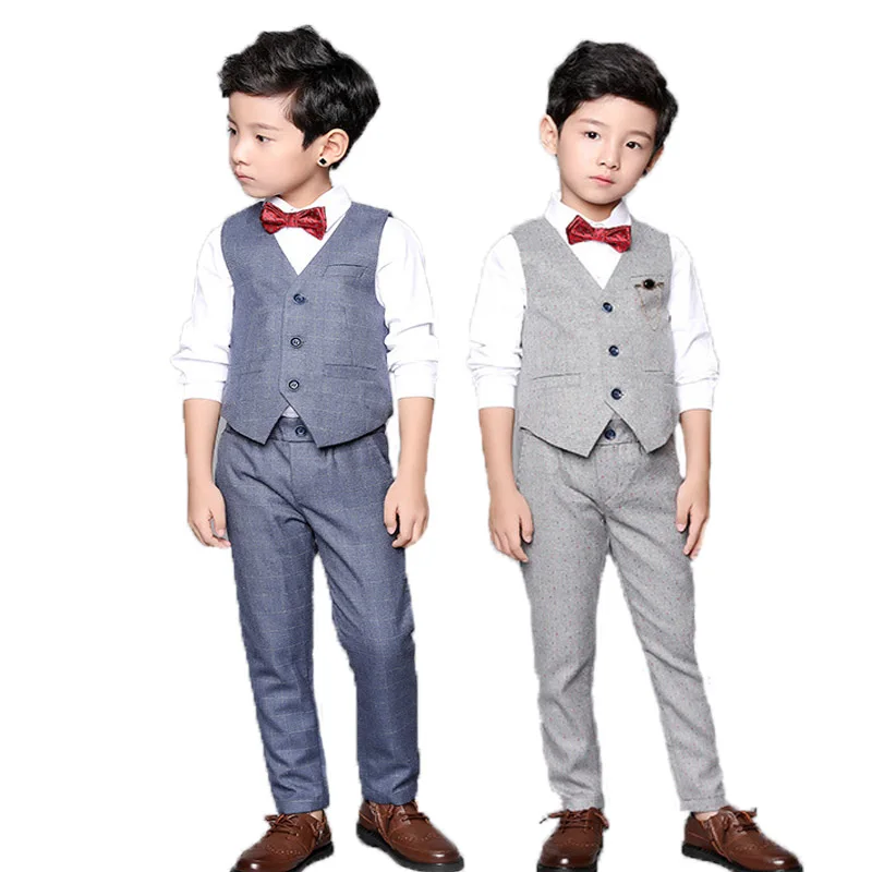 Flower Boys Clothing Set School Kids Wedding Formal Dress Vest Pants 2Pcs Suit Children Birtdahy Prom Ceremony Costume
Flower Boys Clothing Set School Kids Wedding Formal Dress Vest Pants 2Pcs Suit Children Birtdahy Prom Ceremony Costume