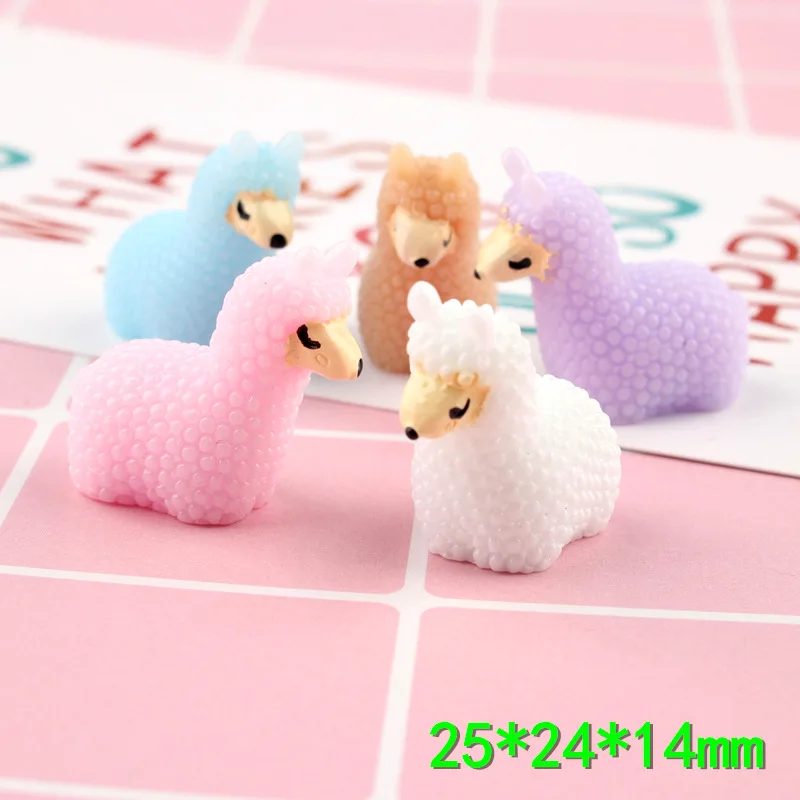 10Pcs/lot Kawaii Cute Mini Sheep Fairy Garden Miniatures Resin Cabochons Accessories Cartoon Animals Figurines DIY Home Decor
10Pcs/lot Kawaii Cute Mini Sheep Fairy Garden Miniatures Resin Cabochons Accessories Cartoon Animals Figurines DIY Home Decor