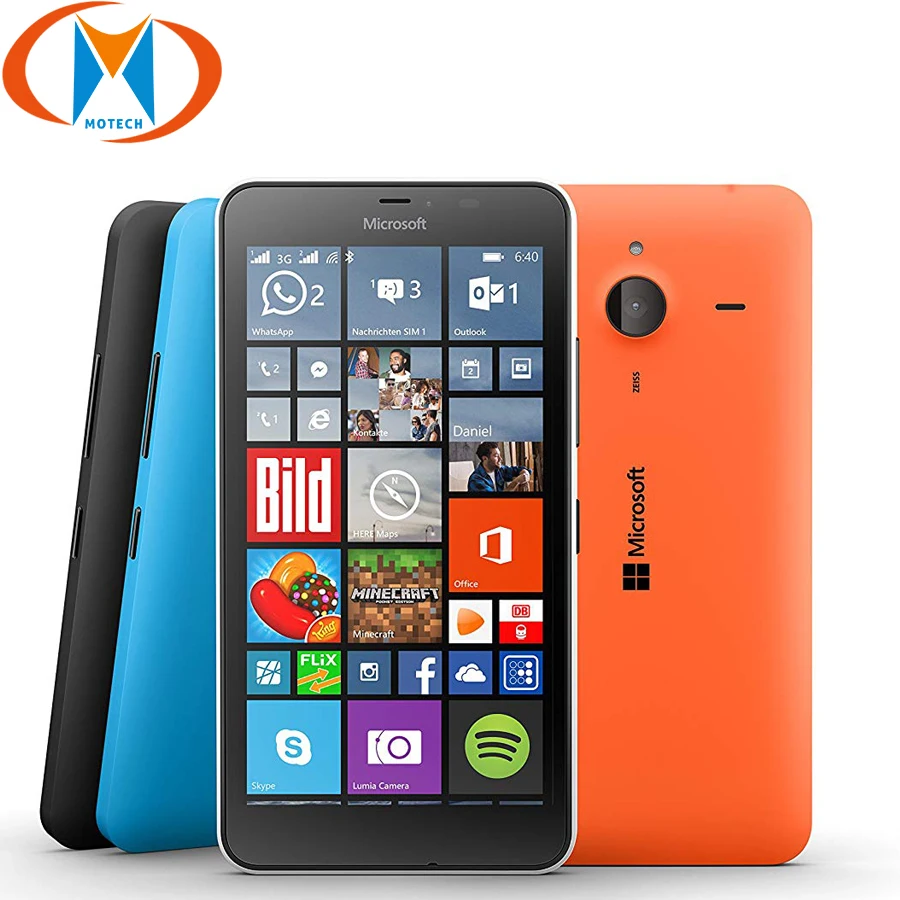 Новый оригинальный мобильный телефон microsoft Lumia 640 XL 3g Dual SIM 5 7 "четырехъядерный