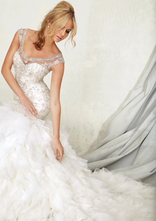 Mermaid wedding dresses 2016 scoop neck cap sleeve beaded ruched organza bride dress Robe de mariage VESTIDO DE NOIVA SH438
Mermaid wedding dresses 2016 scoop neck cap sleeve beaded ruched organza bride dress Robe de mariage VESTIDO DE NOIVA SH438