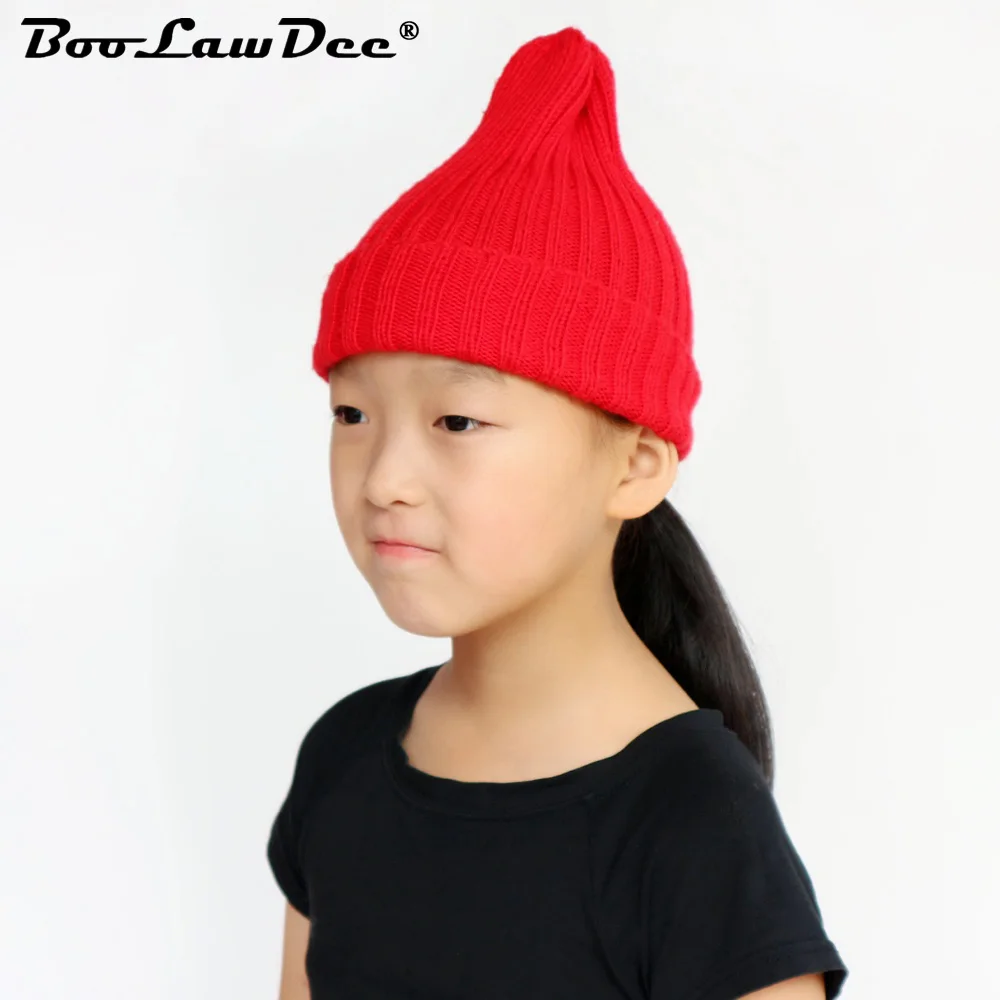 Boolawdee Весна Дети Для мальчиков и девочек Knit Watch Cap ручной работы крючком упругой