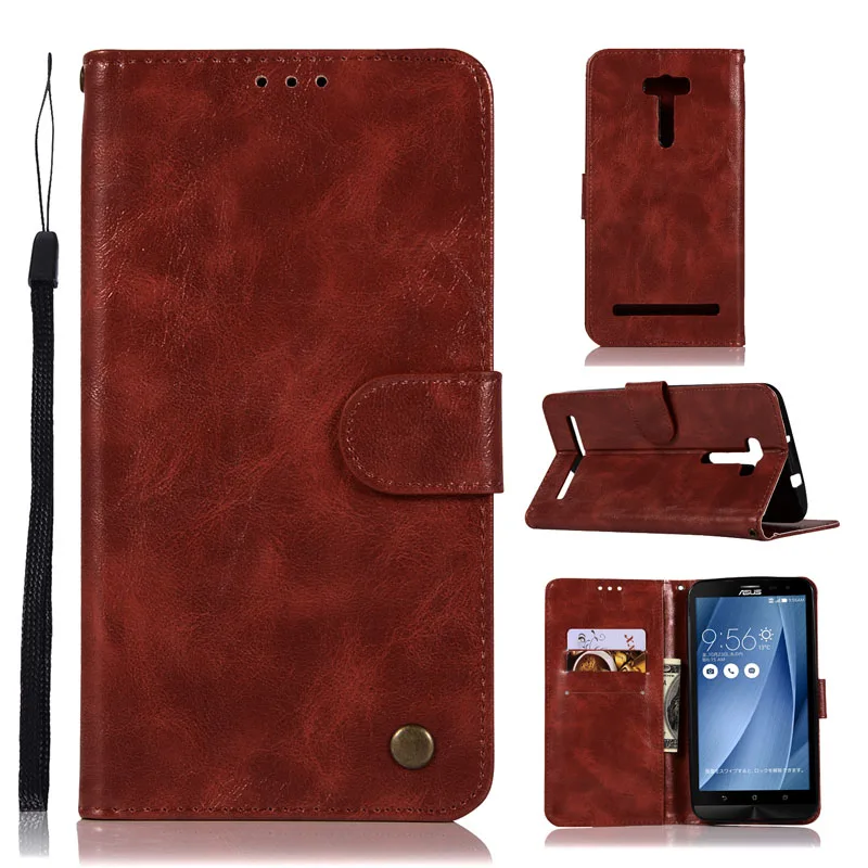 Кожаный чехол книжка для Asus Zenfone Max M1 M2 2 Laser ZB555KL ZE601KL ZB570TL ZB631KL ZE500KL Z011D|Бамперы| |
