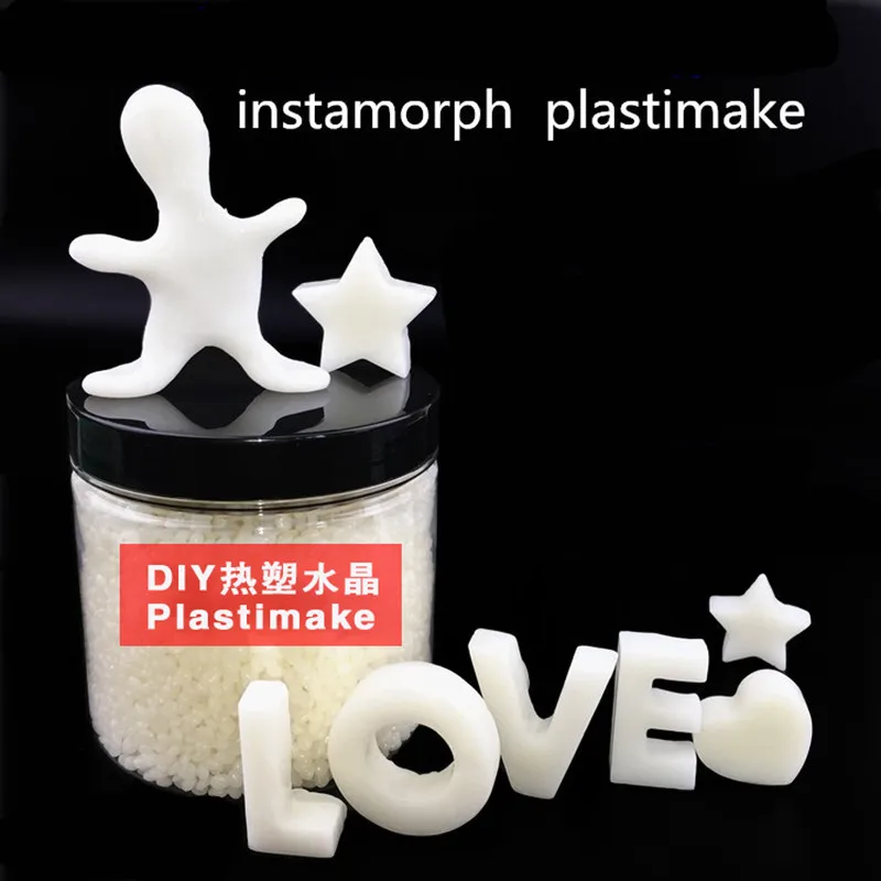 50g Shape memory material Polymorph Instamorph Thermoplastic Friendly Plastic DIY Plastimake PCL Repeat use Pellet
50g Shape memory material Polymorph Instamorph Thermoplastic Friendly Plastic DIY Plastimake PCL Repeat use Pellet