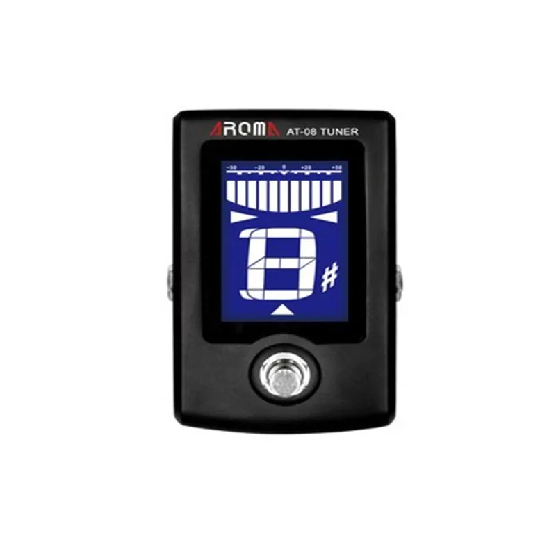 Aroma AT-08 Effect Guitar Pedal Tiny Chromatic Guitar Bass Metal Stomp Tuner 2 Color Screen Light
Aroma AT-08 Effect Guitar Pedal Tiny Chromatic Guitar Bass Metal Stomp Tuner 2 Color Screen Light