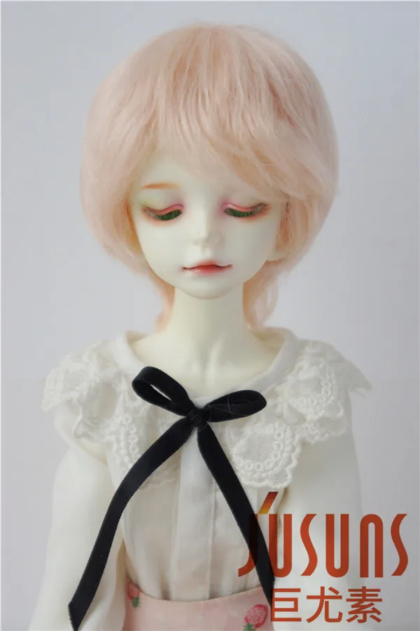 JD293 1/3 1/4 модный мохеровый парик BJD короткий Enfant Babay Размер куклы 7 8 дюймов 9
