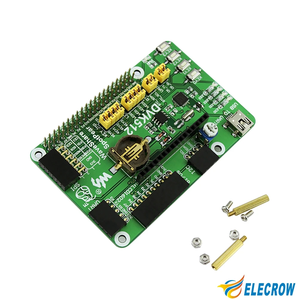 Elecrow Raspberry Pi 3 Модель B DVK512 GPIO Расширения Развития доска Комплект для 2 Расширение