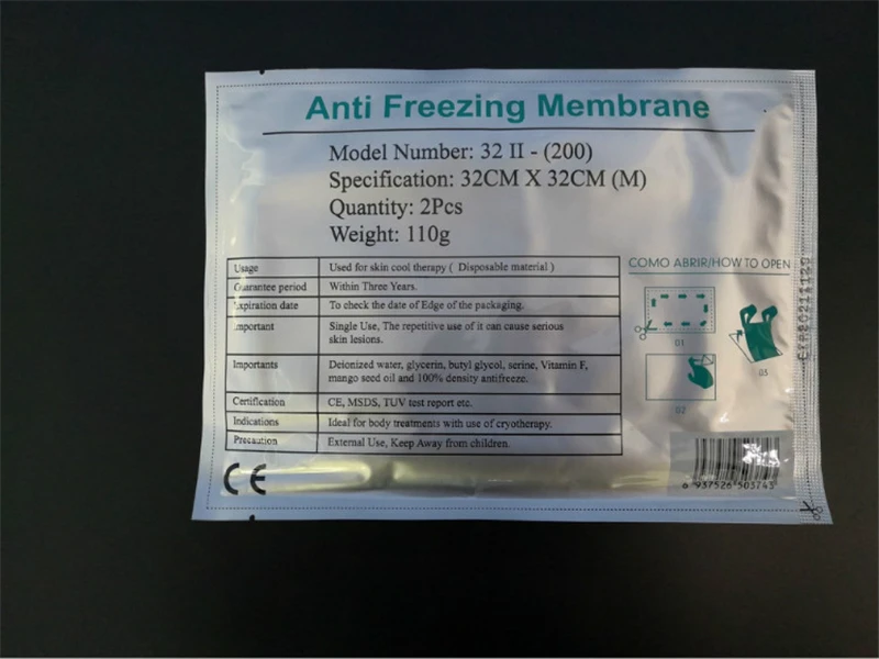 Antifreeze Membrane 28x28CM 32x32CM Antifreezing AntCryo Anti Freezing Membranes Cryo Cool Pad Anti Freeze Antifreeze Membrane
Antifreeze Membrane 28x28CM 32x32CM Antifreezing AntCryo Anti Freezing Membranes Cryo Cool Pad Anti Freeze Antifreeze Membrane
