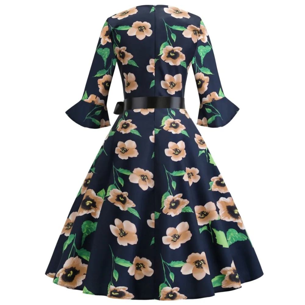 Floral Print Vintage Dress Women Butterfly Sleeve Elegant Party Dress Autumn Winter Female Casual A-Line Dress Tunic cosplay
Floral Print Vintage Dress Women Butterfly Sleeve Elegant Party Dress Autumn Winter Female Casual A-Line Dress Tunic cosplay