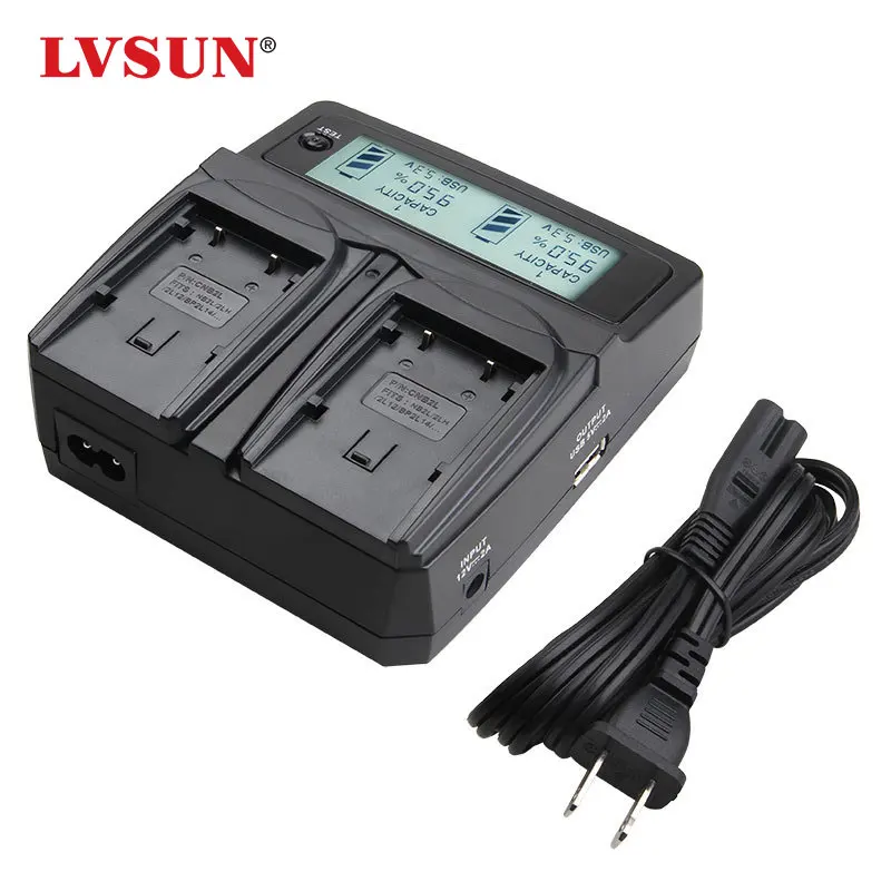 Аккумулятор для камеры LVSUN, Двухканальное зарядное устройство для автомобиля/переменного тока, с ЖК-дисплеем, для фотокамер CANON, VIXIA HF M50 M500 M52 M56 M506 R30
Аккумулятор для камеры LVSUN, Двухканальное зарядное устройство для автомобиля/переменного тока, с ЖК-дисплеем, для фотокамер CANON, VIXIA HF M50 M500 M52 M56 M506 R30