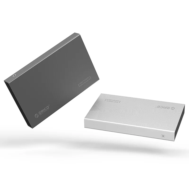 ORICO 2.5 SATA Hard Disk Drive box Enclosure HDD SSD External case USB3.0 5Gbps Support 7mm & 9.5mm Grey&Silver 2518S3 Aluminum
ORICO 2.5 SATA Hard Disk Drive box Enclosure HDD SSD External case USB3.0 5Gbps Support 7mm & 9.5mm Grey&Silver 2518S3 Aluminum